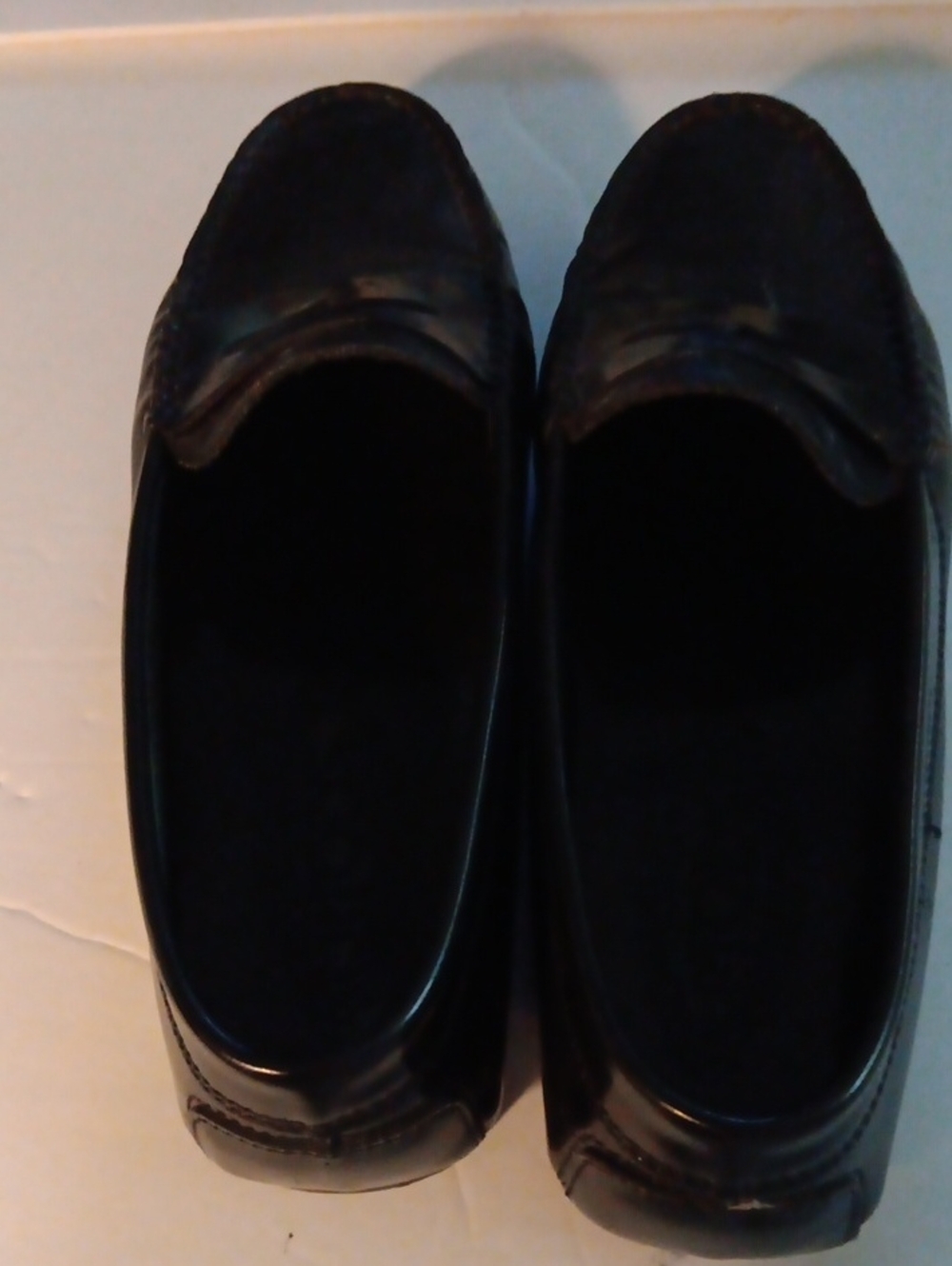Tod's Black Leather Women's Loafers